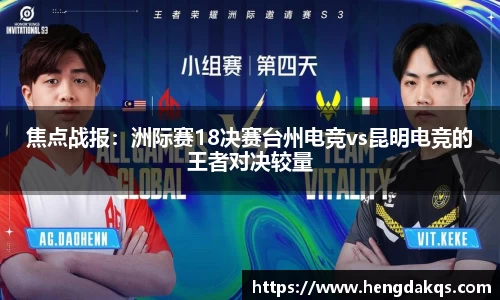焦点战报：洲际赛18决赛台州电竞vs昆明电竞的王者对决较量